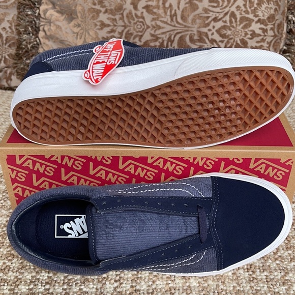 Vans Old Skool Paisley Parisienne Night/Trwht Men’ - Picture 11 of 16